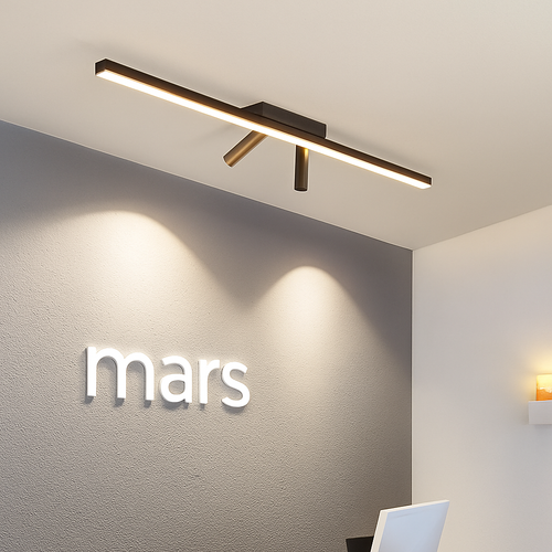 plafonnier à led moderne pour toutes les pièces de la maison - vue 2 sur 10