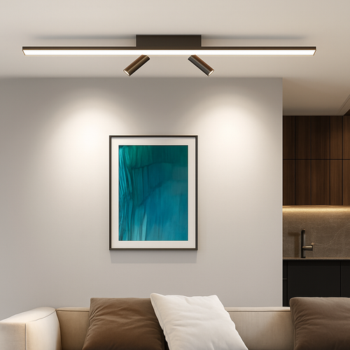 plafonnier à led moderne pour toutes les pièces de la maison - vue 3 sur 10