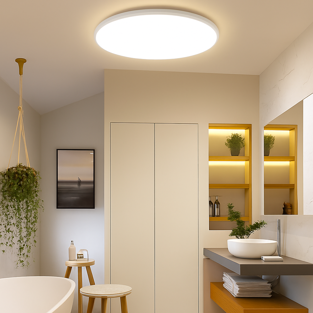 plafonnier led moderne pour un éclairage intérieur élégant - vue 6 sur 14