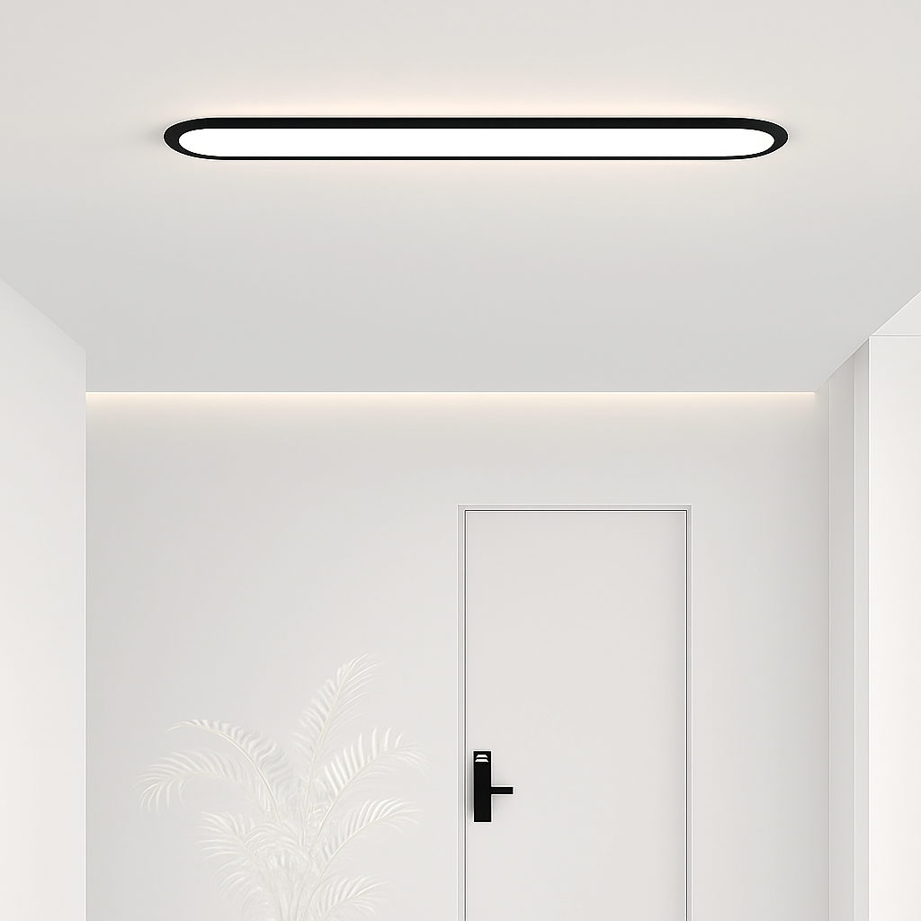plafonnier led moderne ultra fin pour intérieur design - vue 6 sur 15