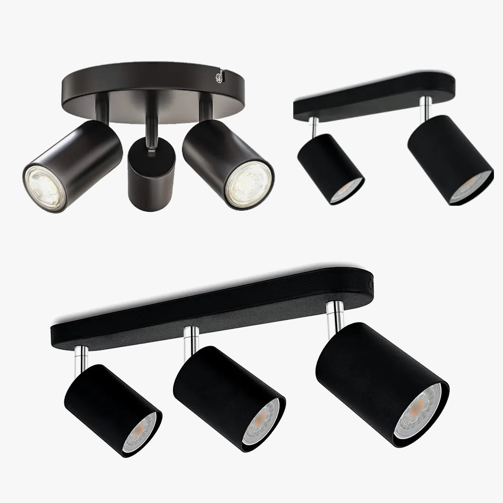 plafonnier led monté en surface angle réglable pour bar