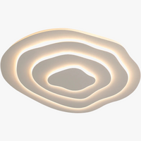 plafonnier led multicouche blanc minimaliste moderne