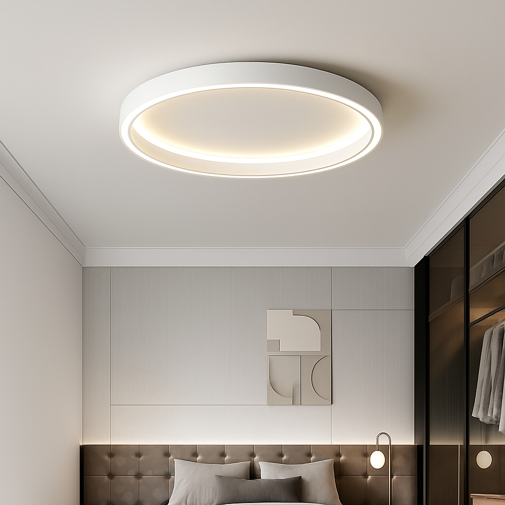 Plafonnier Led nordique moderne pour salon - vue 4 sur 18