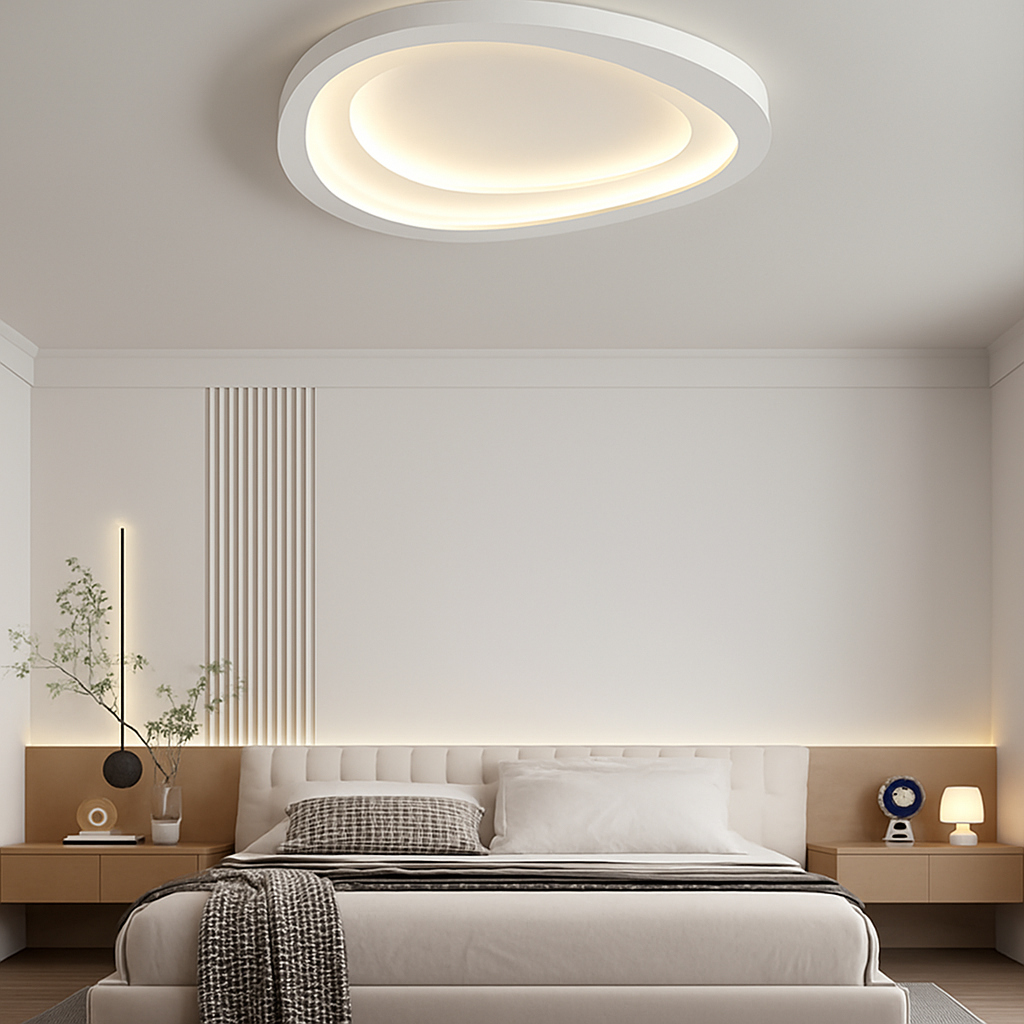 plafonnier led nordique pour décoration intérieure élégante - vue 4 sur 14