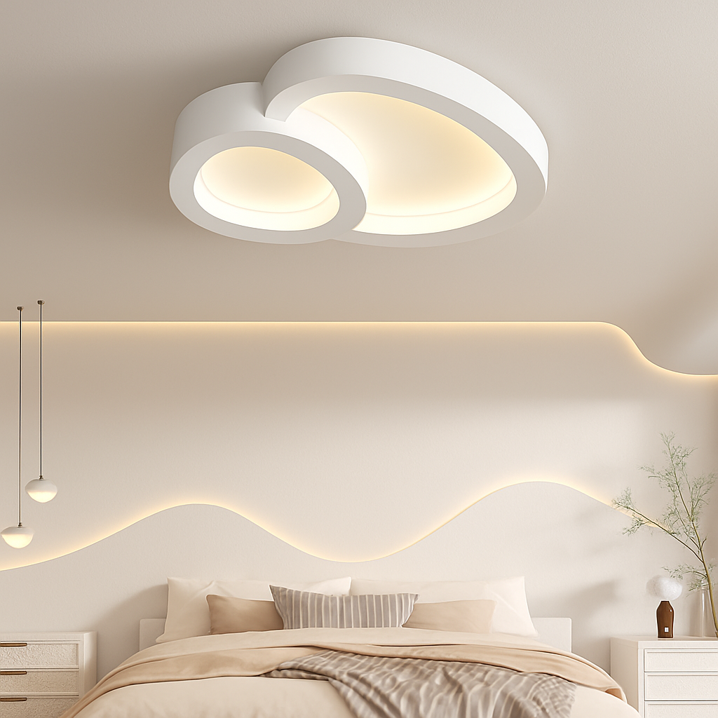 plafonnier led nordique pour décoration intérieure élégante - vue 6 sur 14