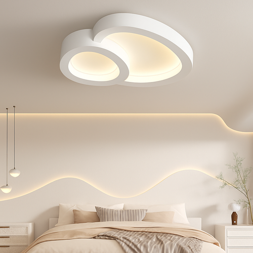 plafonnier led nordique pour décoration intérieure élégante - vue 7 sur 14