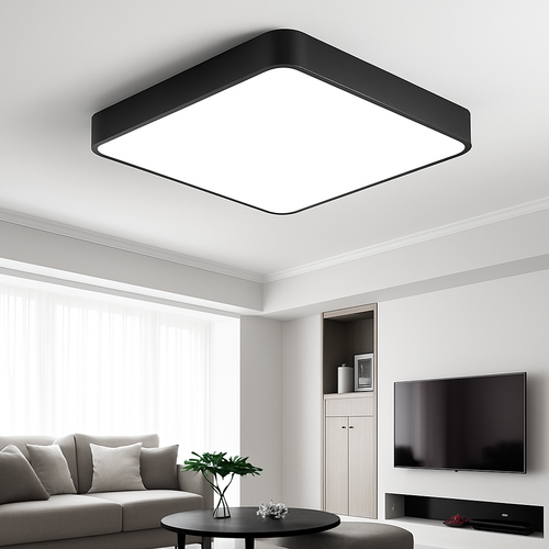 Plafonnier LED rectangle moderne Bwart
