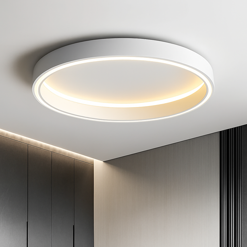 plafonnier led rond minimaliste design nordique moderne luminaire décoratif d'intérieur