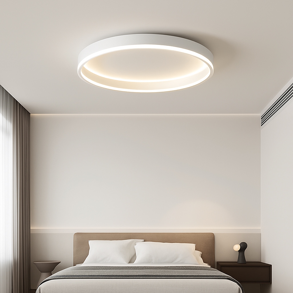 plafonnier led rond minimaliste design nordique moderne luminaire décoratif d'intérieur