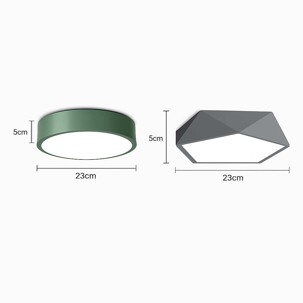 plafonnier led rond moderne pour intérieur élégant et lumineux - vue 4 sur 14