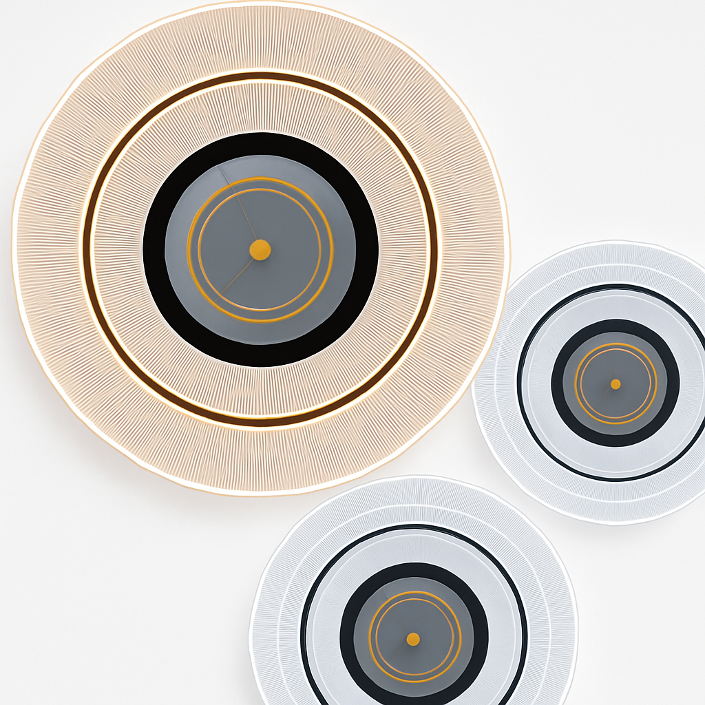 plafonnier led rond moderne pour intérieur élégant et lumineux - vue 6 sur 10