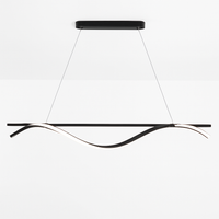 plafonnier led suspendu au design moderne idéal pour hôtel