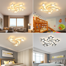 plafonnier led étoile acrylique design moderne luminaire décoratif intérieur