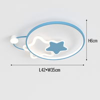 plafonnier led étoile lumineux décoratif chambre enfant dessin animé