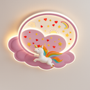 plafonnier licorne créatif pour décoration de chambre enfant