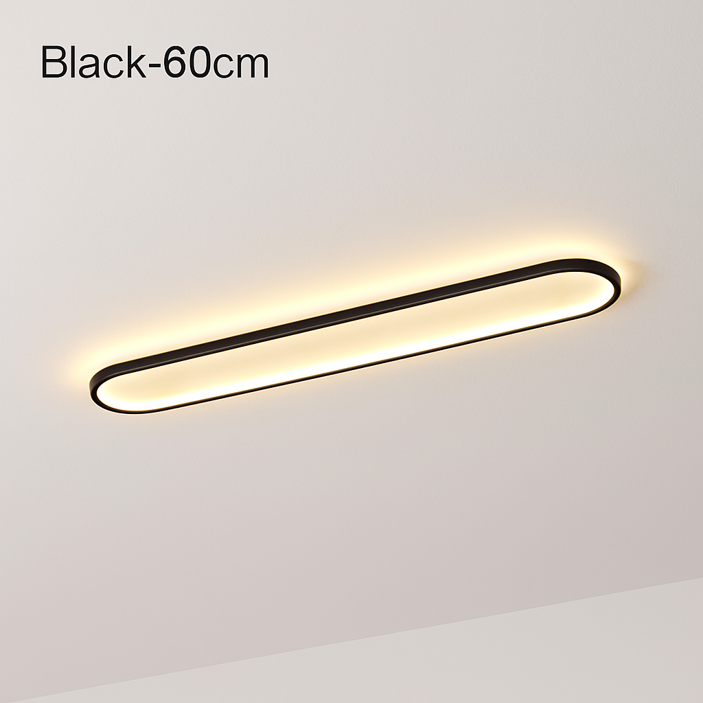 plafonnier minimaliste ultra fin pour intérieur et extérieur - vue 16 sur 24