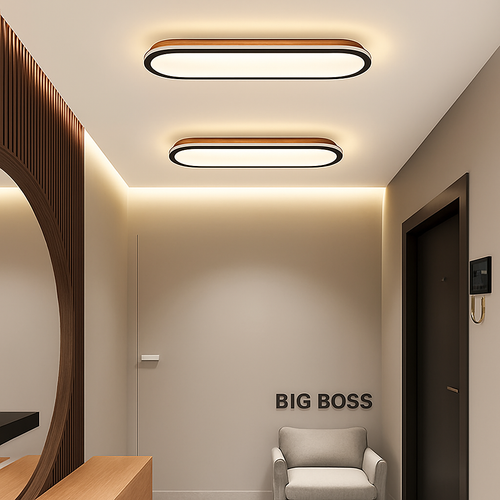 plafonnier minimaliste ultra fin pour intérieur et extérieur - vue 4 sur 24