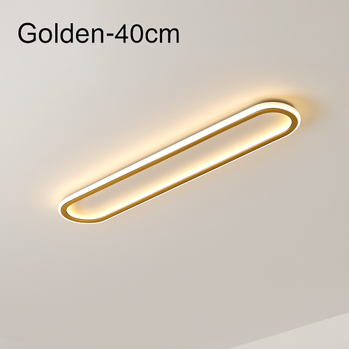 plafonnier minimaliste ultra fin pour intérieur et extérieur - vue 24 sur 24