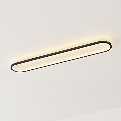 plafonnier minimaliste ultra fin pour intérieur et extérieur - vue 9 sur 24