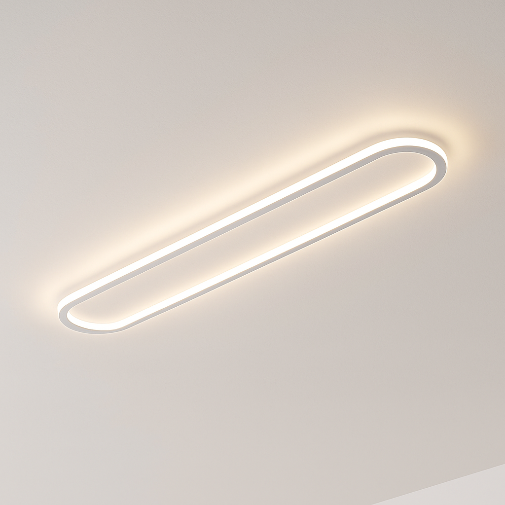 plafonnier minimaliste ultra fin pour intérieur et extérieur - vue 9 sur 24