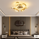 plafonnier moderne avec ventilateur silencieux et éclairage intégré