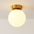 plafonnier moderne en verre pour un éclairage élégant