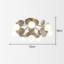 Plafonnier moderne LED coloré pour chambre d'enfant Estel