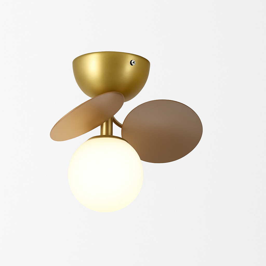 Plafonnier moderne LED coloré pour chambre d'enfant Estel - vue 10 sur 19