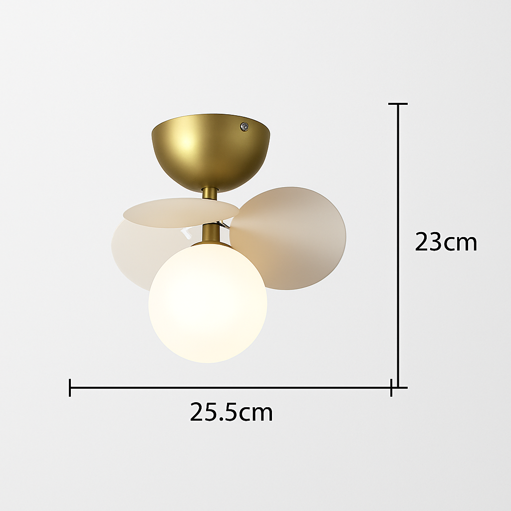 Plafonnier moderne LED coloré pour chambre d'enfant Estel - vue 11 sur 19
