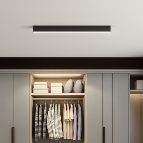 plafonnier moderne led en aluminium à intensité variable - vue 5 sur 16