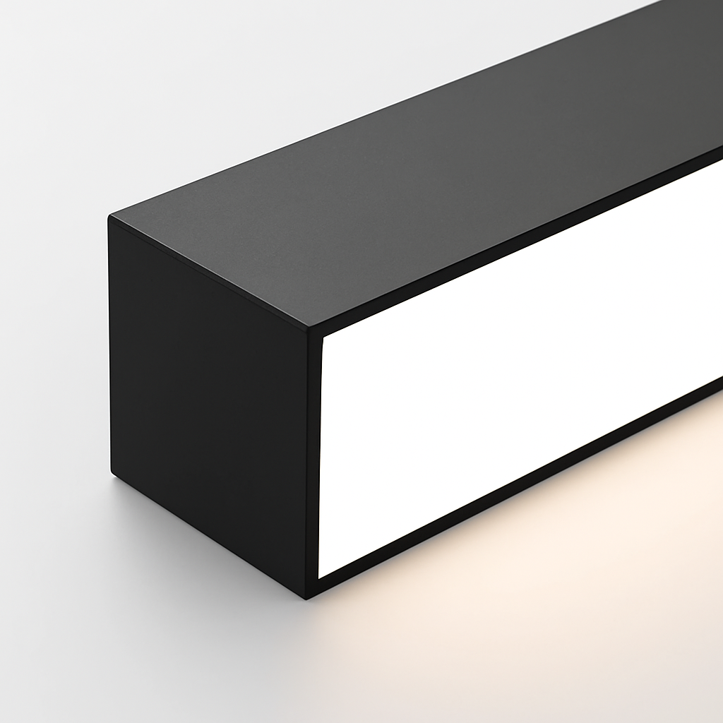 plafonnier moderne led en aluminium à intensité variable - vue 5 sur 16
