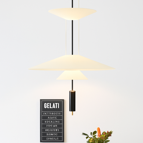 plafonnier moderne à leds design pour décoration intérieure