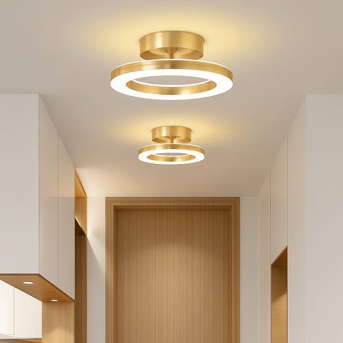 plafonnier moderne à leds pour décoration intérieure