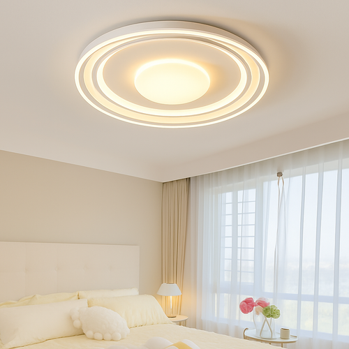 plafonnier moderne à leds pour décoration intérieure