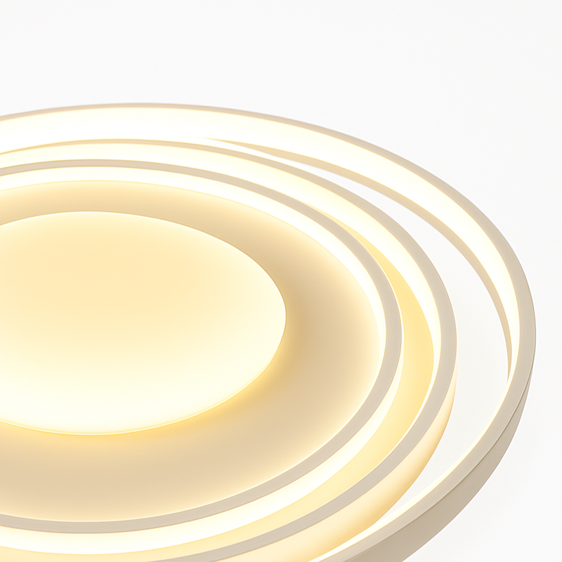 plafonnier moderne à leds pour décoration intérieure