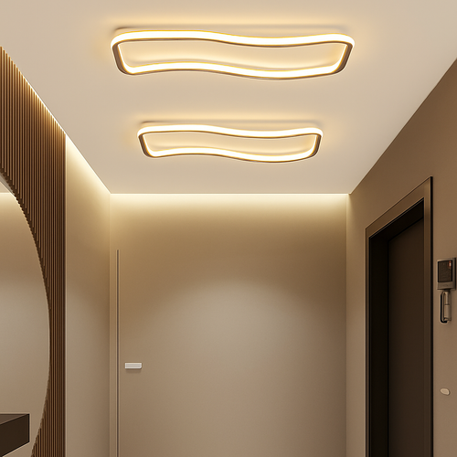 plafonnier moderne à leds pour intérieur décoratif lumineux - vue 4 sur 12