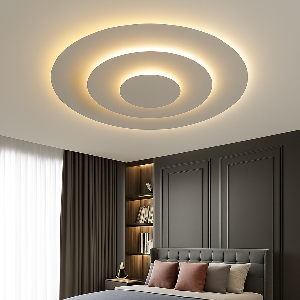 Plafonnier moderne à LEDs pour salon salle à manger chambre enfants salle d'étude allée décor à la maison - vue 4 sur 21