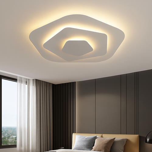 Plafonnier moderne à LEDs pour salon salle à manger chambre enfants salle d'étude allée décor à la maison