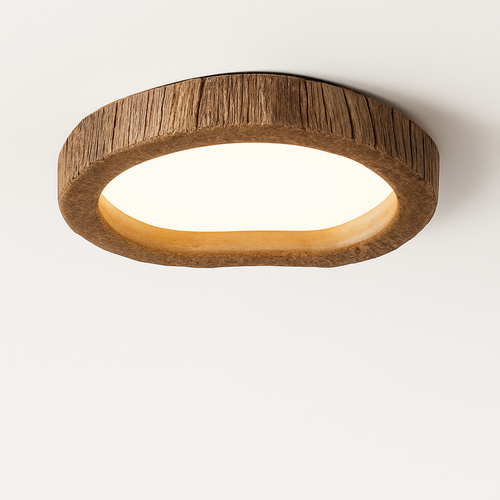 plafonnier moderne nordique protection des yeux lumière complète - vue 5 sur 9