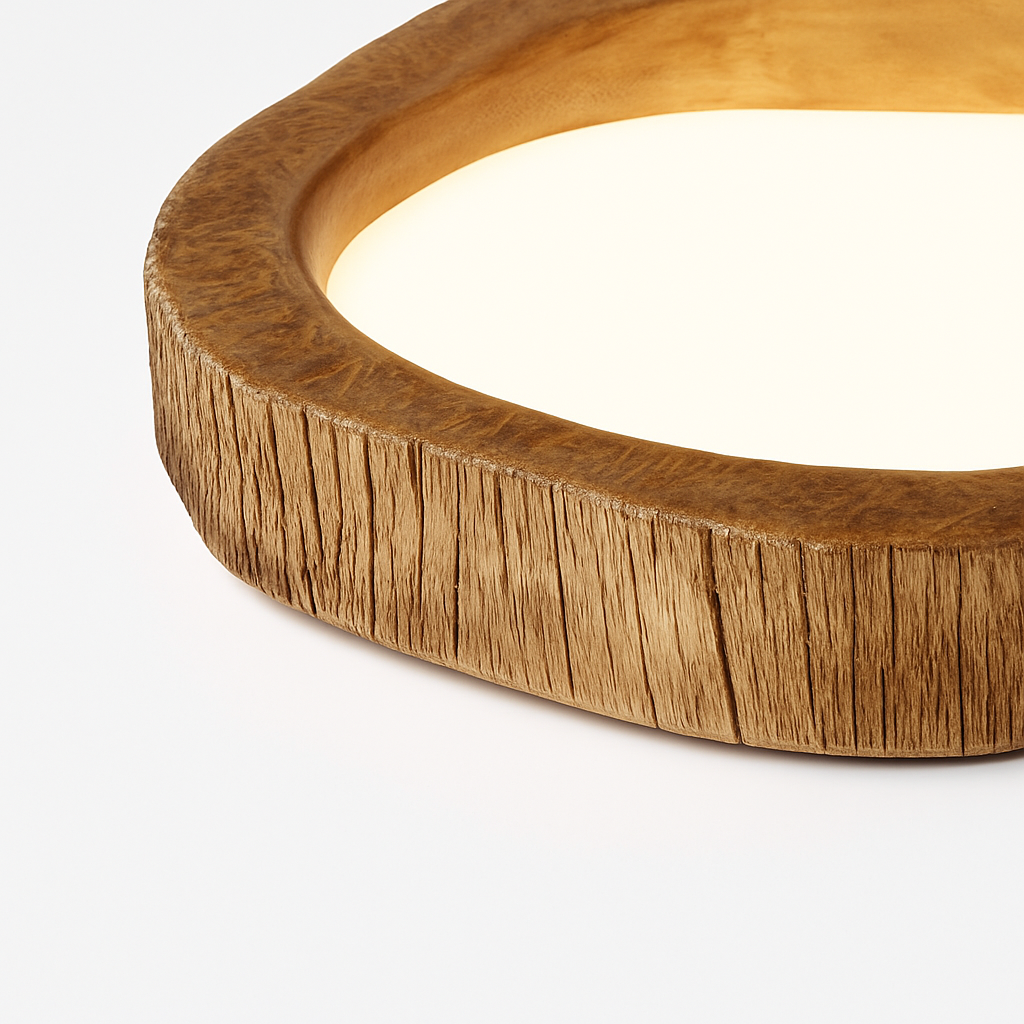 plafonnier moderne nordique protection des yeux lumière complète - vue 5 sur 9