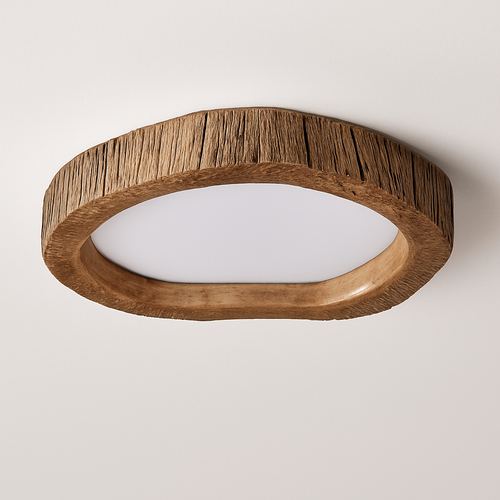 plafonnier moderne nordique protection des yeux lumière complète - vue 7 sur 9