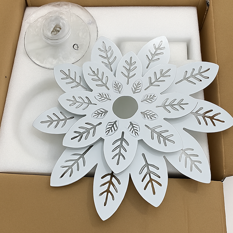 plafonnier moderne à ombre de fleur pour décoration intérieure