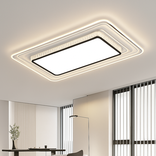 plafonnier nordique post-moderne luxueux en cristal simple - vue 3 sur 14