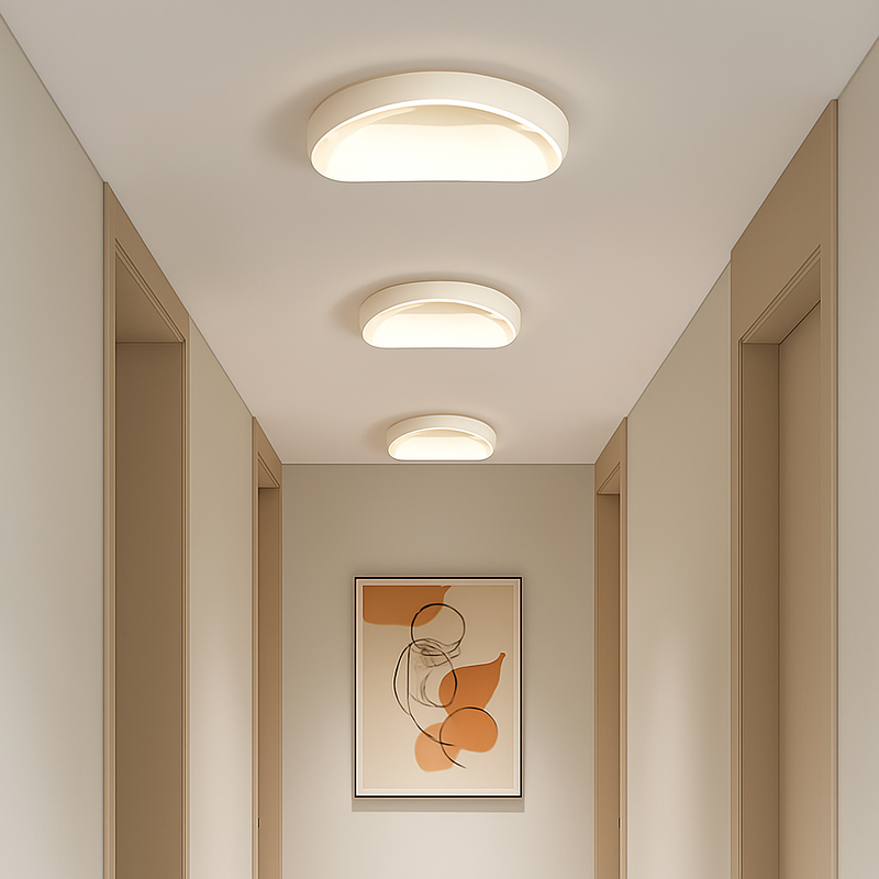 plafonnier rond minimaliste moderne créatif nordique éclairage