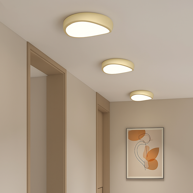 plafonnier rond minimaliste moderne créatif nordique éclairage