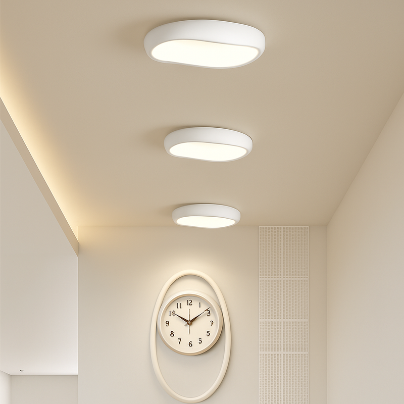 plafonnier rond minimaliste moderne créatif nordique éclairage