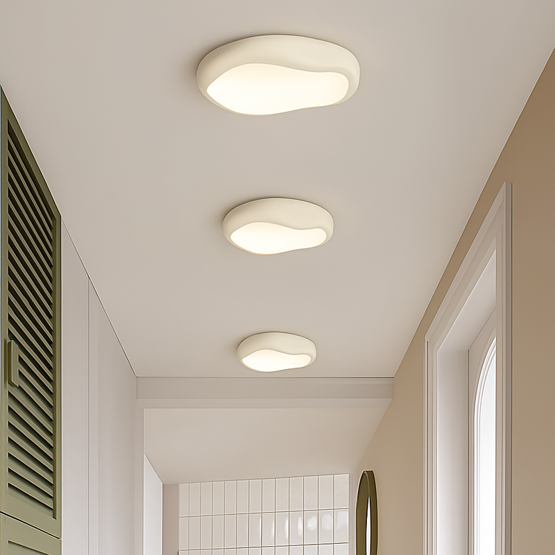 plafonnier rond minimaliste moderne créatif nordique éclairage