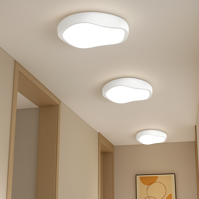 plafonnier rond minimaliste moderne créatif nordique éclairage