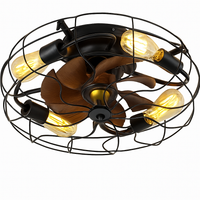 plafonnier ventilateur de plafond avec lumières et télécommande