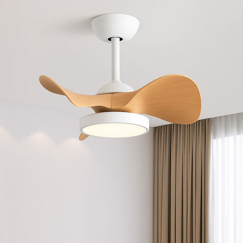 plafonnier ventilateur lumineux télécommandé pour chambre d'enfants - vue 2 sur 14